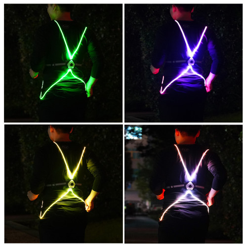 新款戶外跑步燈穿戴式運動登山LED高亮可攜式長續航USB充電 新款戶外跑步燈穿戴式運動登山LED高亮可攜式長續航USB充電