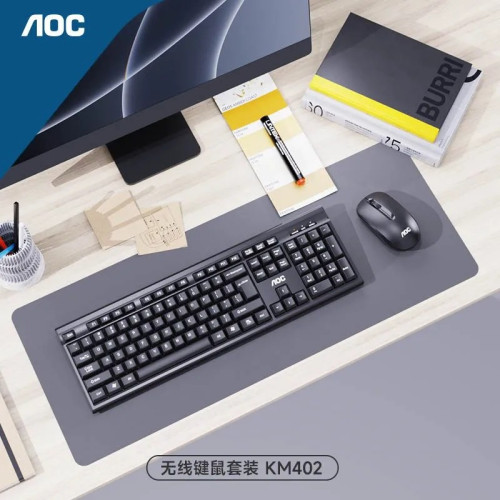 AOC KM402筆電桌上型機電腦無線鍵盤滑鼠套裝辦公家用鍵鼠套裝 AOC KM402筆電桌上型機電腦無線鍵盤滑鼠套裝辦公家用鍵鼠套裝