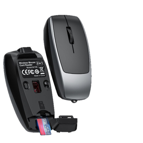 M109藍牙無線迷你滑鼠創意禮品插卡讀卡平板電腦滑鼠 M109藍牙無線迷你滑鼠創意禮品插卡讀卡平板電腦滑鼠