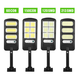 太陽能一體路燈戶外防水LED庭院照明燈人體感應圍牆花園燈