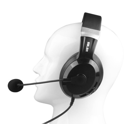 Salar/聲籟 頭戴式耳機桌上型機電腦英語聽力考試人機對話耳麥降噪 Salar/聲籟 頭戴式耳機桌上型機電腦英語聽力考試人機對話耳麥降噪
