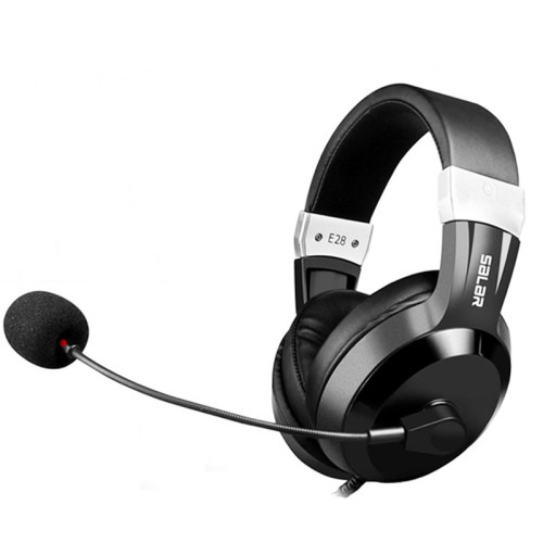 Salar/聲籟 頭戴式耳機桌上型機電腦英語聽力考試人機對話耳麥降噪 Salar/聲籟 頭戴式耳機桌上型機電腦英語聽力考試人機對話耳麥降噪