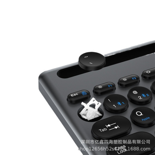 億鑫609卡槽雙模藍牙平板鍵盤滑鼠tyep-c充電適用手機藍牙三通道 億鑫609卡槽雙模藍牙平板鍵盤滑鼠tyep-c充電適用手機藍牙三通道