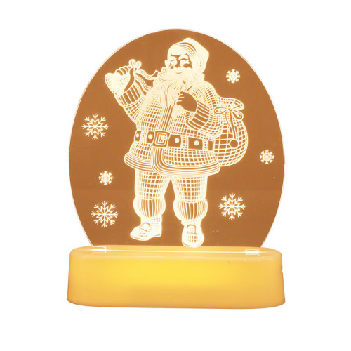 聖誕節裝飾發光擺件燈led彩燈老人鈴鐺雪花麋鹿桌面氛圍布置飾品 聖誕節裝飾發光擺件燈led彩燈老人鈴鐺雪花麋鹿桌面氛圍布置飾品