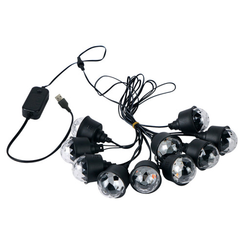 戶外露營防水氛圍燈布置天幕裝飾串燈USB擺攤燈夜市燈串led彩燈條 戶外露營防水氛圍燈布置天幕裝飾串燈USB擺攤燈夜市燈串led彩燈條