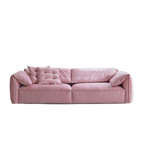 彿山沙發baxter大象耳朵沙發客廳直排磨砂真皮沙發家具 彿山沙發baxter大象耳朵沙發客廳直排磨砂真皮沙發家具