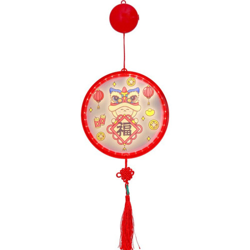 2026春節發光新年快樂結掛件蛇年氛圍裝飾布置亞克力年貨 2026春節發光新年快樂結掛件蛇年氛圍裝飾布置亞克力年貨