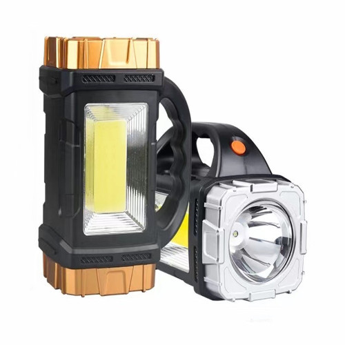 新款多功能手提燈強光手電筒戶外太陽能充電LED照明燈可攜式探照燈 新款多功能手提燈強光手電筒戶外太陽能充電LED照明燈可攜式探照燈