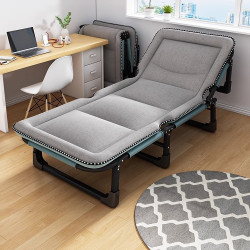 折曡床辦公室單人午休家用午睡折曡躺椅多功能行軍床成人午休神器