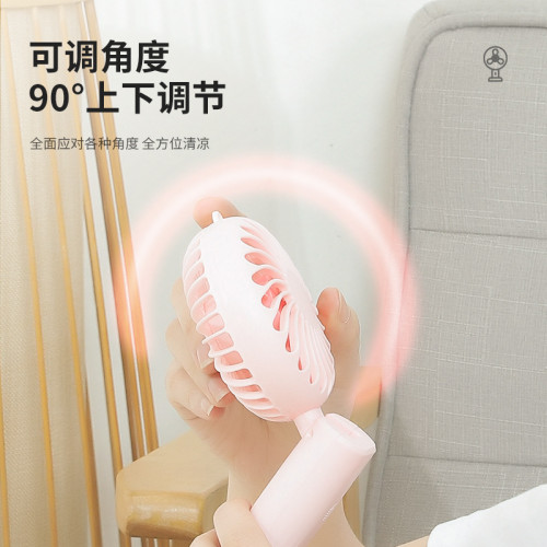 夏天手持風扇家用宿捨電池款可折疊大風力桌面迷你小風扇禮品