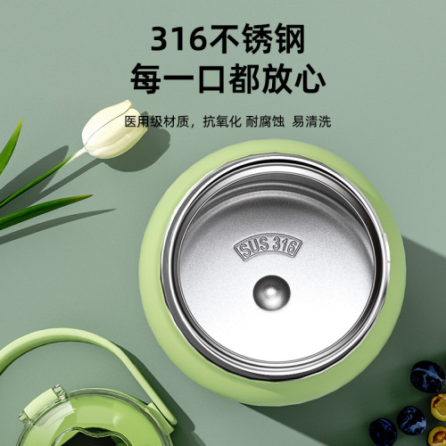 保溫杯大容量運動水壺女學生316L不鏽鋼水杯高顔值男吸管杯保溫壺 保溫杯大容量運動水壺女學生316L不鏽鋼水杯高顔值男吸管杯保溫壺