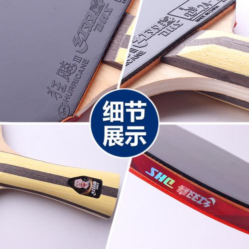 紅雙喜官方旗艦店四星級乒乓球拍單拍兒童學生直橫拍4星兵乓球拍 紅雙喜官方旗艦店四星級乒乓球拍單拍兒童學生直橫拍4星兵乓球拍