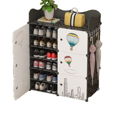 鞋架子簡易家用門口置物架防塵鞋櫃宿舍鞋收納神器帶櫃門2022爆款 鞋架子簡易家用門口置物架防塵鞋櫃宿舍鞋收納神器帶櫃門2022爆款