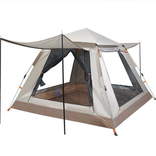 帳篷戶外野外露營帳篷家庭野餐旅行防曬折曡遮陽可攜式全自動防雨