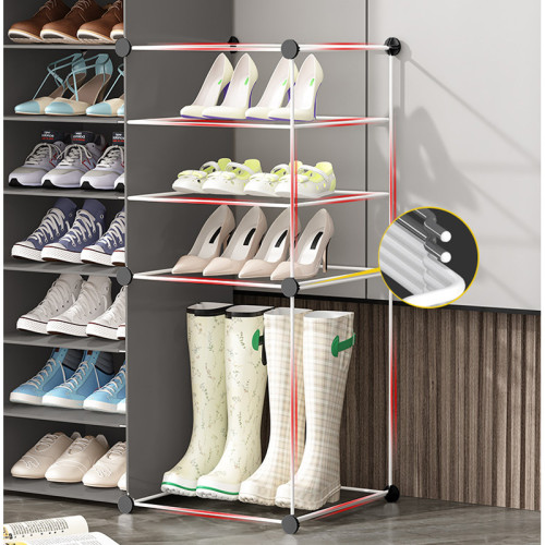 簡易鞋架子門口家用多層新款現代簡約爆款大容量防塵收納宿舍臥室 簡易鞋架子門口家用多層新款現代簡約爆款大容量防塵收納宿舍臥室