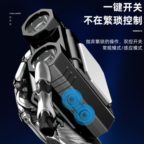 戶外帽夾燈感應夜釣燈釣魚頭燈充電頭戴式防水超亮紅藍閃應急燈 戶外帽夾燈感應夜釣燈釣魚頭燈充電頭戴式防水超亮紅藍閃應急燈