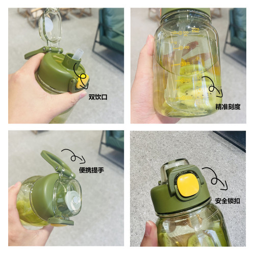 尚泰大容量水杯女高顔值運動健身水壺可攜式吸管太空杯兒童噸噸杯 尚泰大容量水杯女高顔值運動健身水壺可攜式吸管太空杯兒童噸噸杯