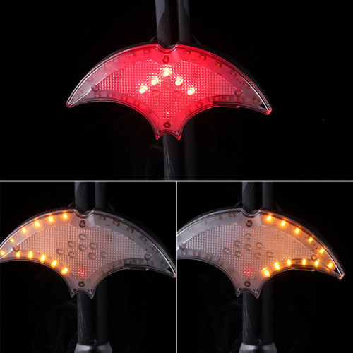 自行車無線遙控轉向尾燈山地車夜間騎行警示燈充電防水夜騎騎行燈 自行車無線遙控轉向尾燈山地車夜間騎行警示燈充電防水夜騎騎行燈