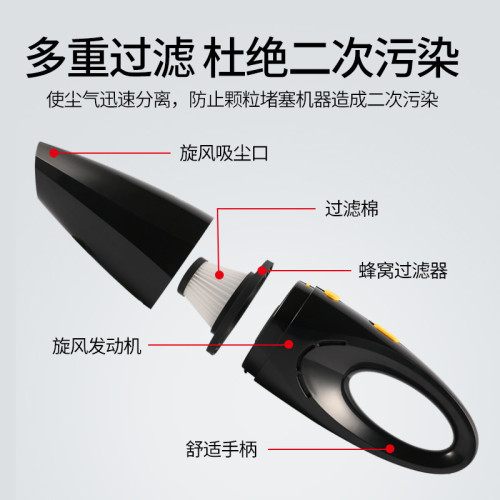 車家兩用載吸塵器二合一手持式強吸力汽車充電乾溼寵物吸毛器吸塵 車家兩用載吸塵器二合一手持式強吸力汽車充電乾溼寵物吸毛器吸塵