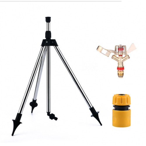 園林360°旋料澆花綠化噴 伸縮式三腳架噴灑器鋅合金灌溉噴頭灑水 園林360°旋料澆花綠化噴 伸縮式三腳架噴灑器鋅合金灌溉噴頭灑水