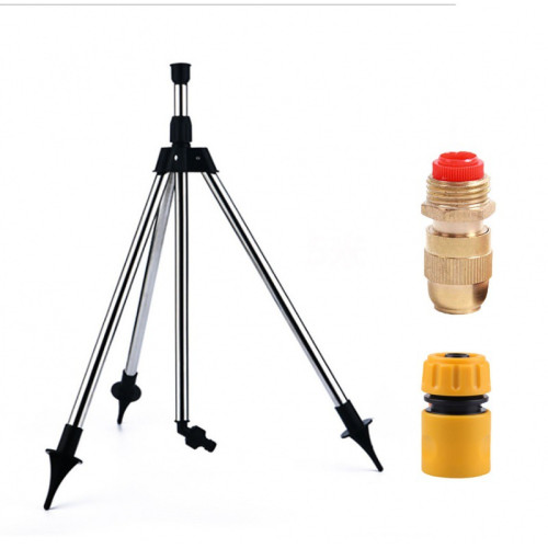 園林360°旋料澆花綠化噴 伸縮式三腳架噴灑器鋅合金灌溉噴頭灑水 園林360°旋料澆花綠化噴 伸縮式三腳架噴灑器鋅合金灌溉噴頭灑水