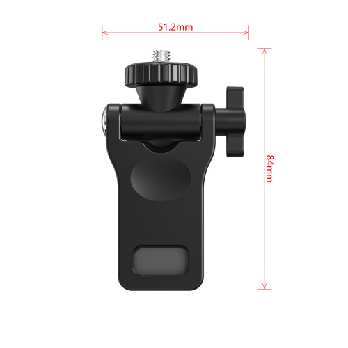 補光燈手機夾 1/4接口通用小夾子 GoPro冷靴口袋夾影片會議大力夾