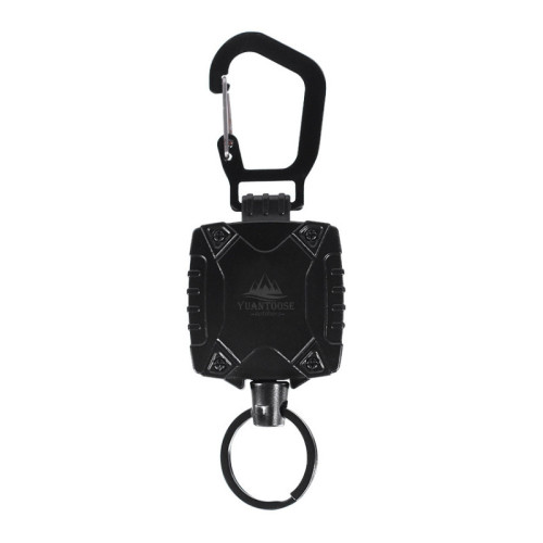 戶外登山鑰匙扣伸縮釦易拉釦工作掛扣登山扣防丟露營後背包掛繩卡口 戶外登山鑰匙扣伸縮釦易拉釦工作掛扣登山扣防丟露營後背包掛繩卡口