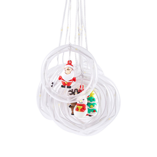 窗簾燈彩燈聖誕許願環窗簾燈 LED聖誕窗簾燈節日氛圍裝飾燈燈串 窗簾燈彩燈聖誕許願環窗簾燈 LED聖誕窗簾燈節日氛圍裝飾燈燈串