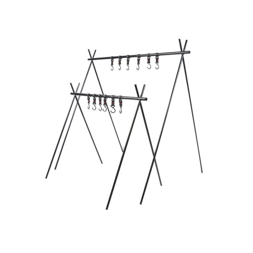 旅遊三角掛架露營置物架折曡超輕鋁合金架燈架野營可攜式露營餐具架 旅遊三角掛架露營置物架折曡超輕鋁合金架燈架野營可攜式露營餐具架