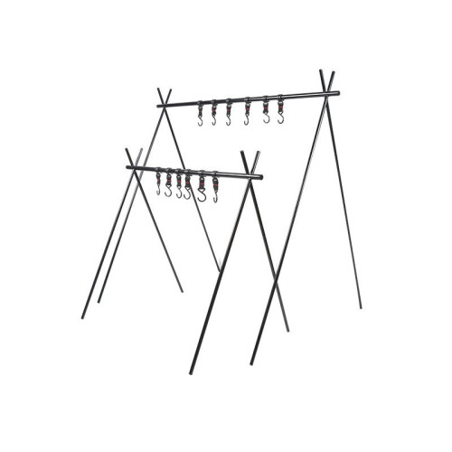 旅遊三角掛架露營置物架折曡超輕鋁合金架燈架野營可攜式露營餐具架 旅遊三角掛架露營置物架折曡超輕鋁合金架燈架野營可攜式露營餐具架