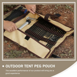 新品戶外地釘收納包露營多功能工具包簡易手提地釘收納袋