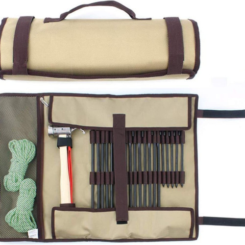 新品戶外地釘收納包露營多功能工具包簡易手提地釘收納袋 新品戶外地釘收納包露營多功能工具包簡易手提地釘收納袋