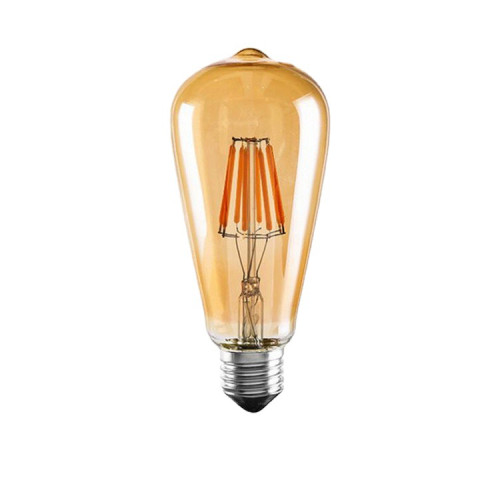 燈泡E27螺口 復古透明鎢絲燈創意白 暖光茶色LED奶嘴酒吧餐廳 燈泡E27螺口 復古透明鎢絲燈創意白 暖光茶色LED奶嘴酒吧餐廳