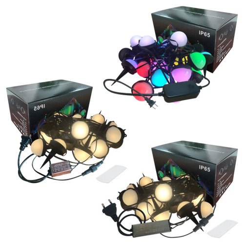 LED戶外插地氛圍燈串野外露營七彩燈廣告婚慶節日裝飾燈串點光源 LED戶外插地氛圍燈串野外露營七彩燈廣告婚慶節日裝飾燈串點光源