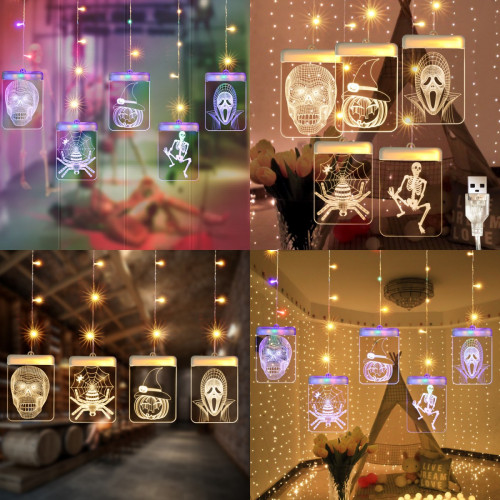 萬聖節發光巫師帽南瓜冰條led彩燈鬼節恐怖氛圍布置裝飾道具掛飾 萬聖節發光巫師帽南瓜冰條led彩燈鬼節恐怖氛圍布置裝飾道具掛飾