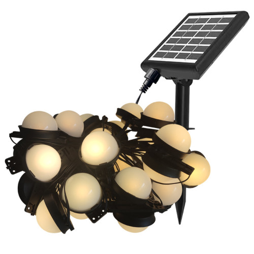 LED太陽能戶外氛圍燈串野外露營暖光廣告婚慶裝飾燈串點光源 LED太陽能戶外氛圍燈串野外露營暖光廣告婚慶裝飾燈串點光源