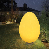 LED七彩發光不倒翁燈戶外廣場草坪防水燈可遙控簡約網紅景觀燈