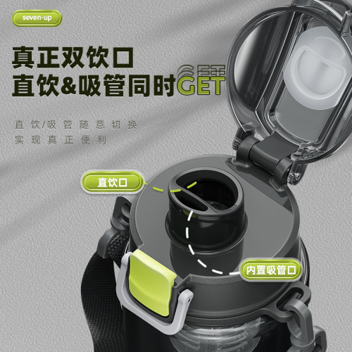 運動水杯子大容量女夏天可攜式耐高溫健身兒童上學專用男生防摔水壺 運動水杯子大容量女夏天可攜式耐高溫健身兒童上學專用男生防摔水壺