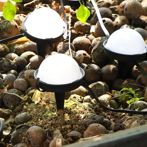 LED太陽能 戶外氛圍燈串野外露營七彩廣告婚慶裝飾地插點光源 LED太陽能 戶外氛圍燈串野外露營七彩廣告婚慶裝飾地插點光源