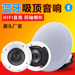 藍牙吸頂喇叭 吸頂音響 家庭影院定阻背景音樂喇叭 吸頂音箱