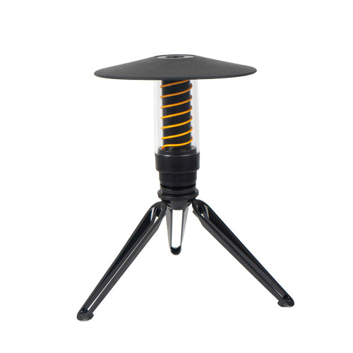 戶外露營燈可攜式小夜燈可攜式手電筒三腳支架照明燈塔天幕帳篷氛圍燈