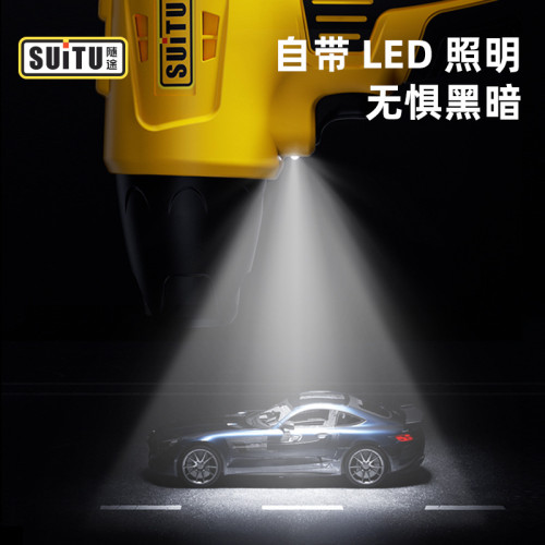 車用充氣泵可攜式汽車無線數顯打氣筒多功能智能電動輪胎打氣泵 車用充氣泵可攜式汽車無線數顯打氣筒多功能智能電動輪胎打氣泵