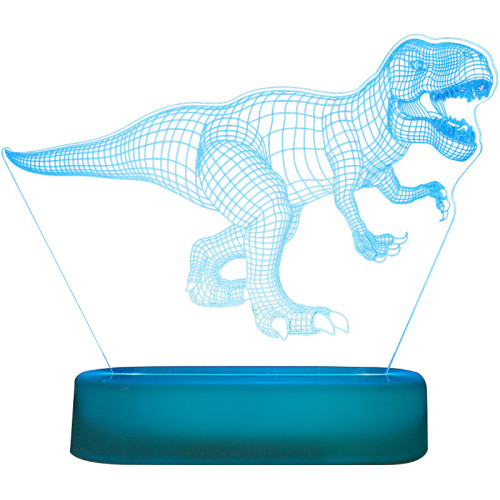 3D小夜燈卡通桌面氛圍擺件燈diy恐龍創意兒童禮物亞克力燈 3D小夜燈卡通桌面氛圍擺件燈diy恐龍創意兒童禮物亞克力燈