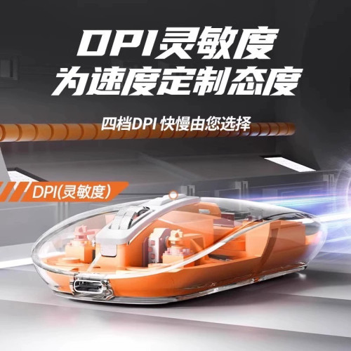無線透明電競遊戯滑鼠藍牙靜音充電辦公筆記型電腦源 無線透明電競遊戯滑鼠藍牙靜音充電辦公筆記型電腦源