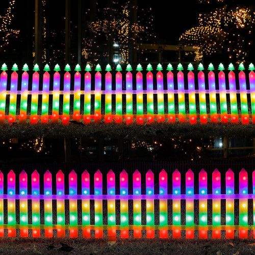 創意LED圍欄燈柵欄燈戶外防水庭院別墅裝飾籬笆燈聖誕節日裝飾燈 創意LED圍欄燈柵欄燈戶外防水庭院別墅裝飾籬笆燈聖誕節日裝飾燈