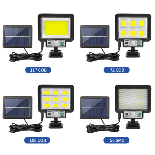 新款太陽能分體人體感應燈家用戶外防水庭院燈遙控款分體車庫燈 新款太陽能分體人體感應燈家用戶外防水庭院燈遙控款分體車庫燈
