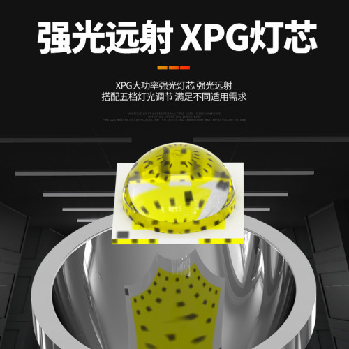 新款強光感應頭燈三光源釣魚充電戶外超亮頭戴式LED夜釣燈 新款強光感應頭燈三光源釣魚充電戶外超亮頭戴式LED夜釣燈