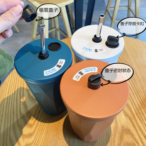泰碩稜形吸管杯不鏽鋼保溫車用咖啡杯隨行情侶保溫保冷健身杯 泰碩稜形吸管杯不鏽鋼保溫車用咖啡杯隨行情侶保溫保冷健身杯