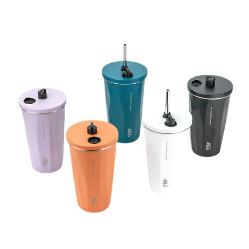 泰碩稜形吸管杯不鏽鋼保溫車用咖啡杯隨行情侶保溫保冷健身杯 泰碩稜形吸管杯不鏽鋼保溫車用咖啡杯隨行情侶保溫保冷健身杯