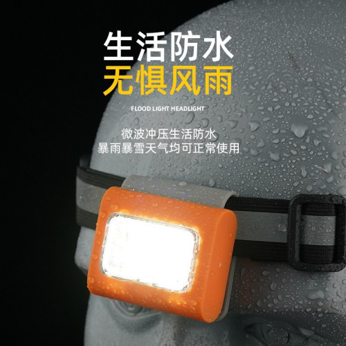 新款多用途帶磁吸TYPE-C充電頭燈 可攜式衣夾跑步LED矽膠工作 新款多用途帶磁吸TYPE-C充電頭燈 可攜式衣夾跑步LED矽膠工作